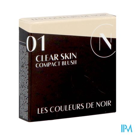 Couleurs De Noir Soft Touch Blush Z/talc 01