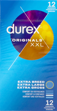 Durex Originals Xl Condoms 12 4