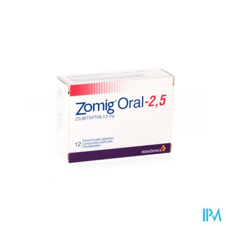 Zomig Oral Tabl 12 X 2,5mg