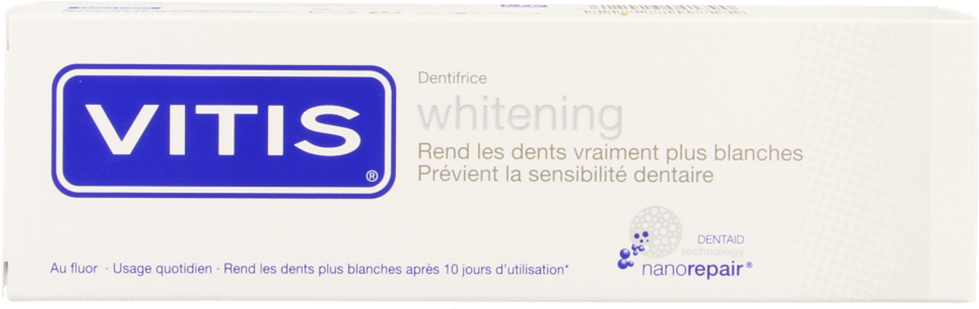 Vitis Whitening Dentifrice 75ml 32045 5