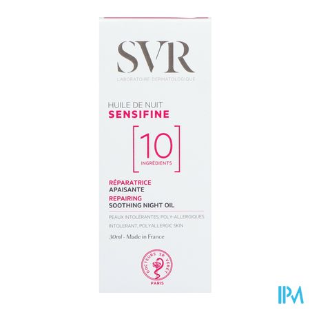 Svr Sensifine Huile Nuit 30ml 10