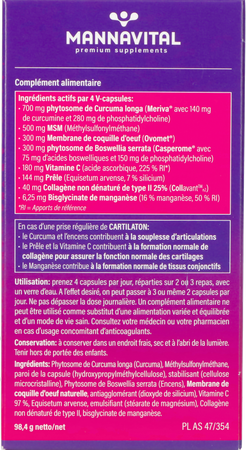 Mannavital Cartilaton V-caps 120 13