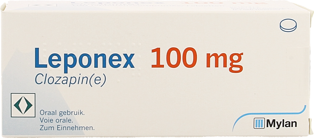 Leponex 100mg Comp 100 4