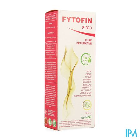 Soria Fytofin Sirop 150ml Nf Rempl.1630201