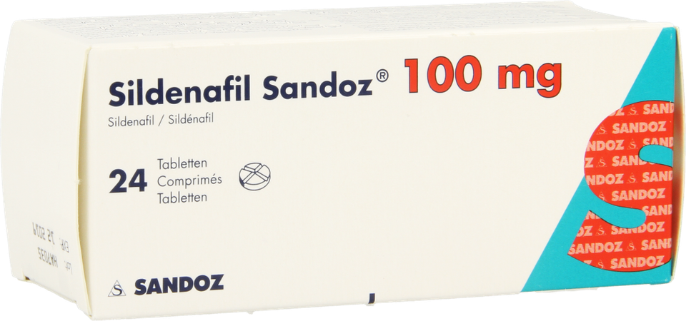 Sildenafil Sandoz 100mg Pi Pharma Comp 24 Pip 2