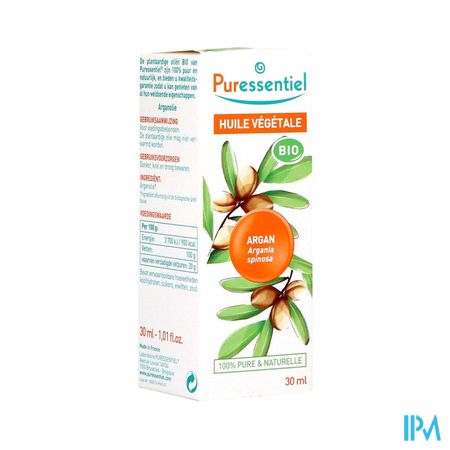 Puressentiel Huile Vegetale Bio Argan 30ml