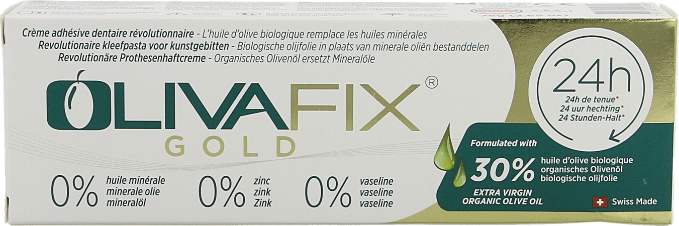 Olivafix Hechtcreme Kunstgebit Tube 75g 2
