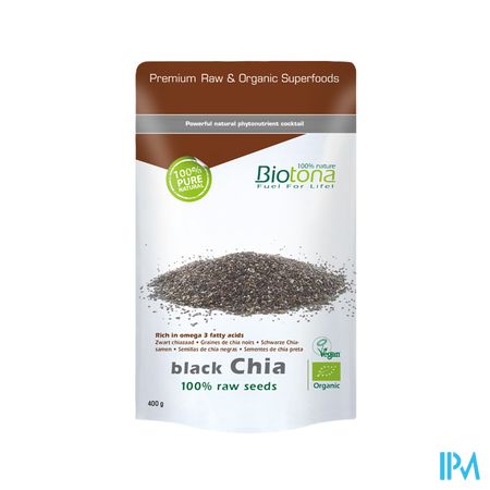 Biotona Black Chia Raw Seed 400g