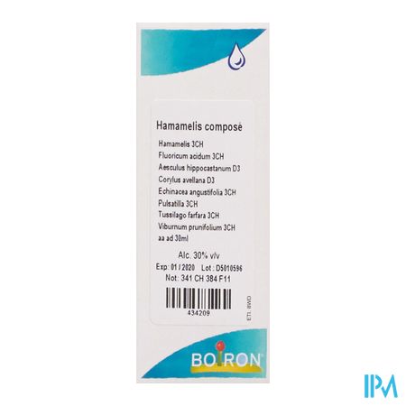 Hamamelis Complex Gutt 30ml Boiron 1