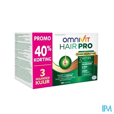 Omnivit Hair Pro Nutri Repair Comp 120+120 Promo