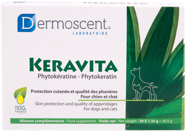 Dermoscent Keravita Hond&kat Comp 30 2