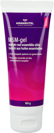 Mannavital Msm-gel Gel 100g 1