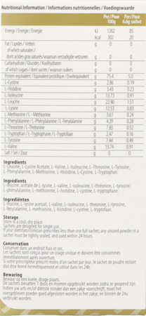 Ucd Amino 5 Pdr Zakje 30x6,6g 7