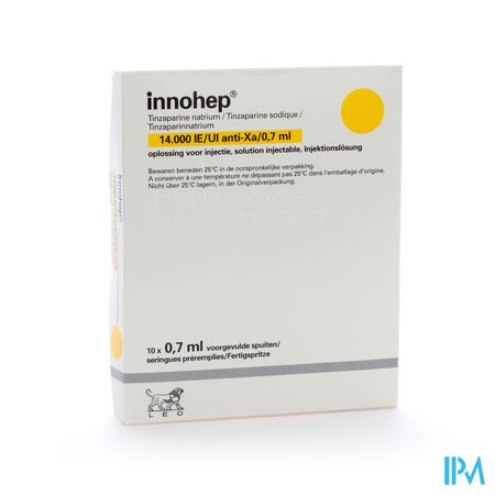 Innohep Ser Sc 10 X 14000 Iu 0,70ml