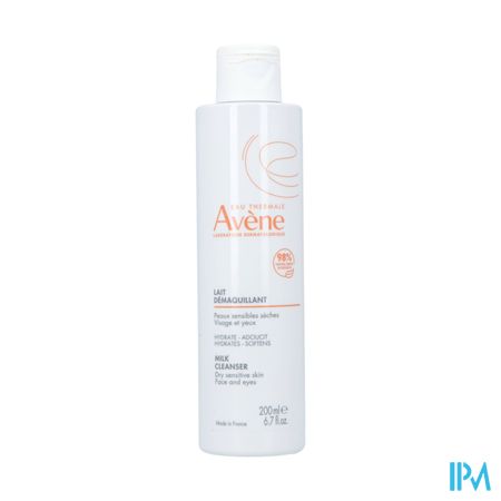 Avene Essentiels Lait Demaquillant 200ml