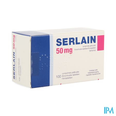 Serlain 50mg Pi Pharma Comp Pell 100 X 50mg Pip