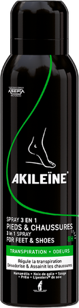 Akileine Spray 3en1 Pieds & Chaussures 150ml 1