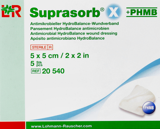 Suprasorb X Kp Phmb Ster 5x 5cm 5 20540 2