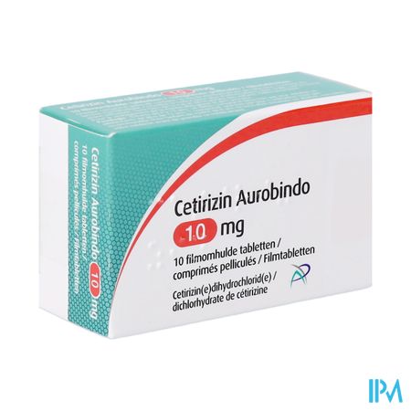 Cetirizin Aurobindo 10mg Comp Pell 10