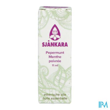 Sjankara Pepermunt Ess. Olie Bio 11ml 4