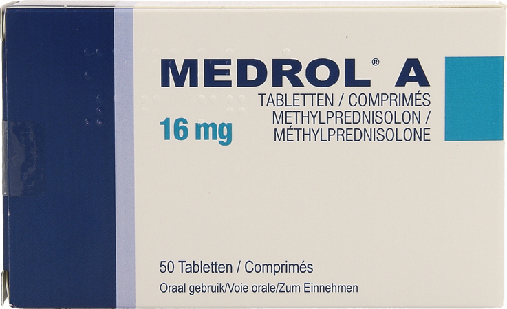 Medrol 16mg Impexeco Comp 50 X 16mg Pip 2