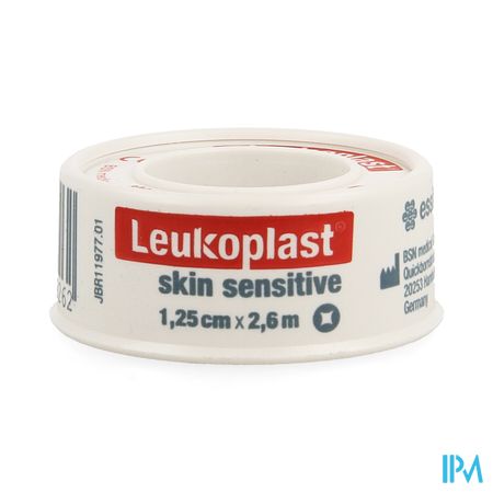 Leukoplast Skin Sensitive Deksel 1,25cmx2,6m