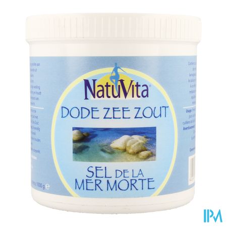 Natuvita Dode Zeezout Pot 1kg 1