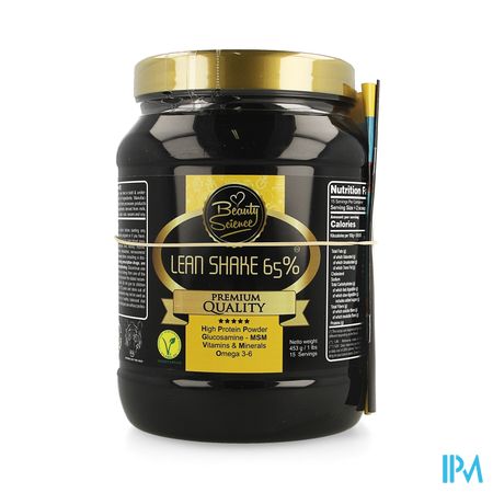 Beauty Science Lean Shake 65% Chocolate 453g