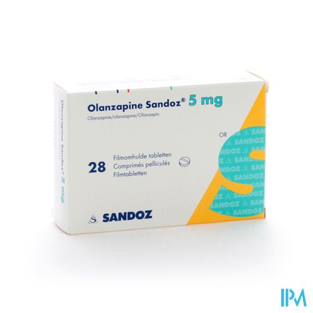 Olanzapine 5mg Sandoz Comp Pell 28 1