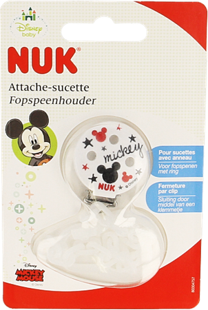 Nuk Fopspeenketting Mickey 1