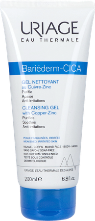 Uriage Bariederm Cica Gel Reinig.cuivre Zinc 200ml 1