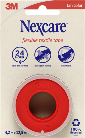 Nexcare 3m Textile Flexi.tape 4,2mx12,5mm Nt04-1 3