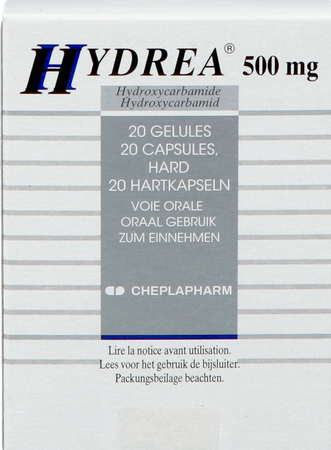 Hydrea Caps 20 X 500mg Alu/pvc/pvdc 1