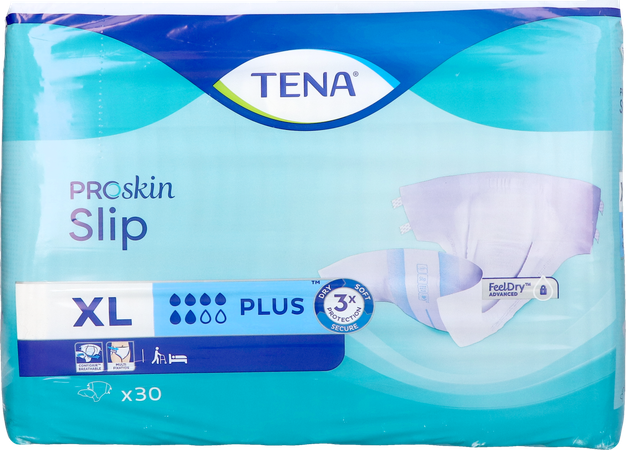 Tena Proskin Slip Plus Extra Large 30 1