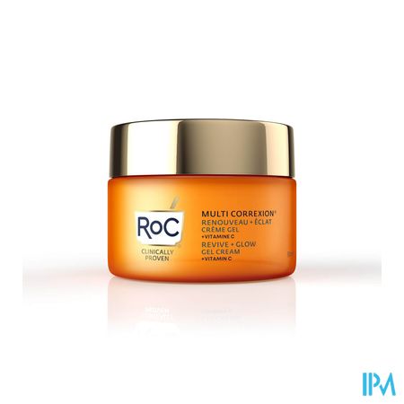 Roc Multi Correx.revive+glow Gel Cream Pot 50ml 4