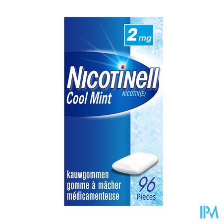 Nicotinell Cool Mint 2mg Kauwgom 96