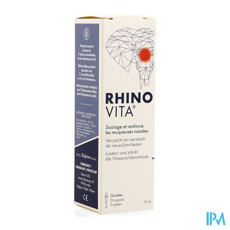 Rhinovita New Gutt Nasal 15ml