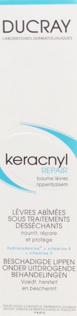 Ducray Keracnyl Repair Lipbalsem 15ml 3