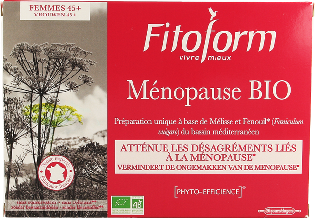Menopause Bio Amp 20x10ml Holistica 2