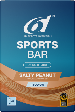 6d Sports Bar Salty Peanut + Sodium 6x46g 1