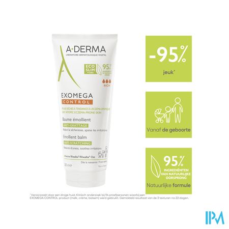 Aderma Exomega Control Balsem Emolierend 200ml 10