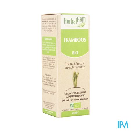 Herbalgem Frambozen Maceraat 50ml