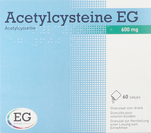Acetylcysteine EG 600Mg Gran. Vr Drank Zakje  60 2