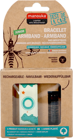 Manouka Armband Kids A/muggen Dinosaurus 1