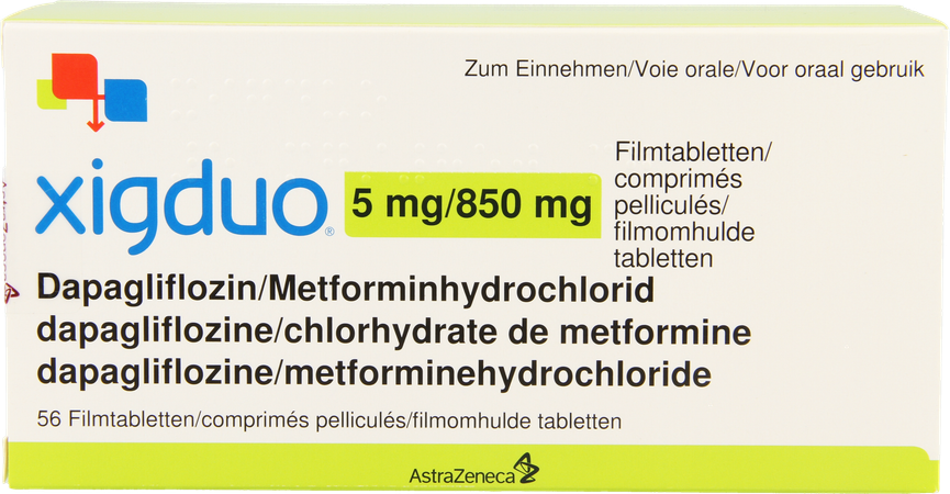 Xigduo 5mg/ 850mg Filmomh Tabl 56 1