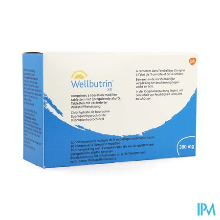 Wellbutrin Xr 300mg Tabs 90 X 300mg