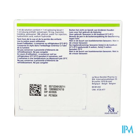Norditropin Flexpro 15mg/1,5ml Opl Inj Voorg.pen 5 1