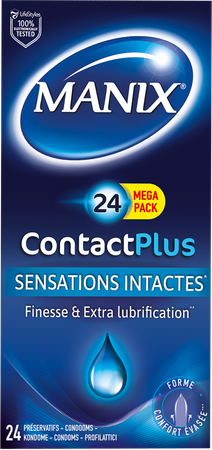 Manix Contact Plus Condoms 24 1