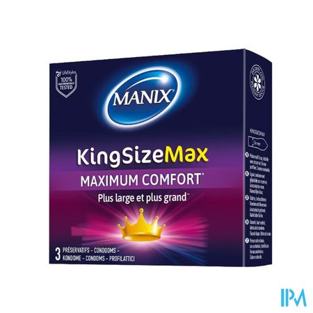 Manix King Size Max Preservatifs 3