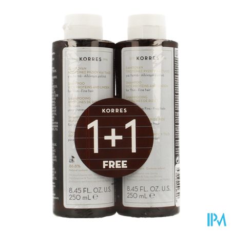 Korres Kh Sh Rice&tile 2x250ml Promo 2